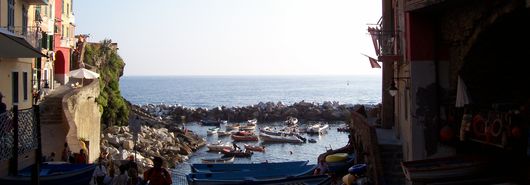 Spiaggia rocciosa  di Riomaggiore